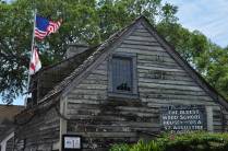 A mais antiga escola dos Estados Unidos, em St Augustine, na Flórida